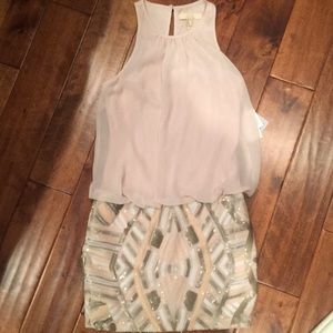 Aidan Sequin Mini-dress (never worn)